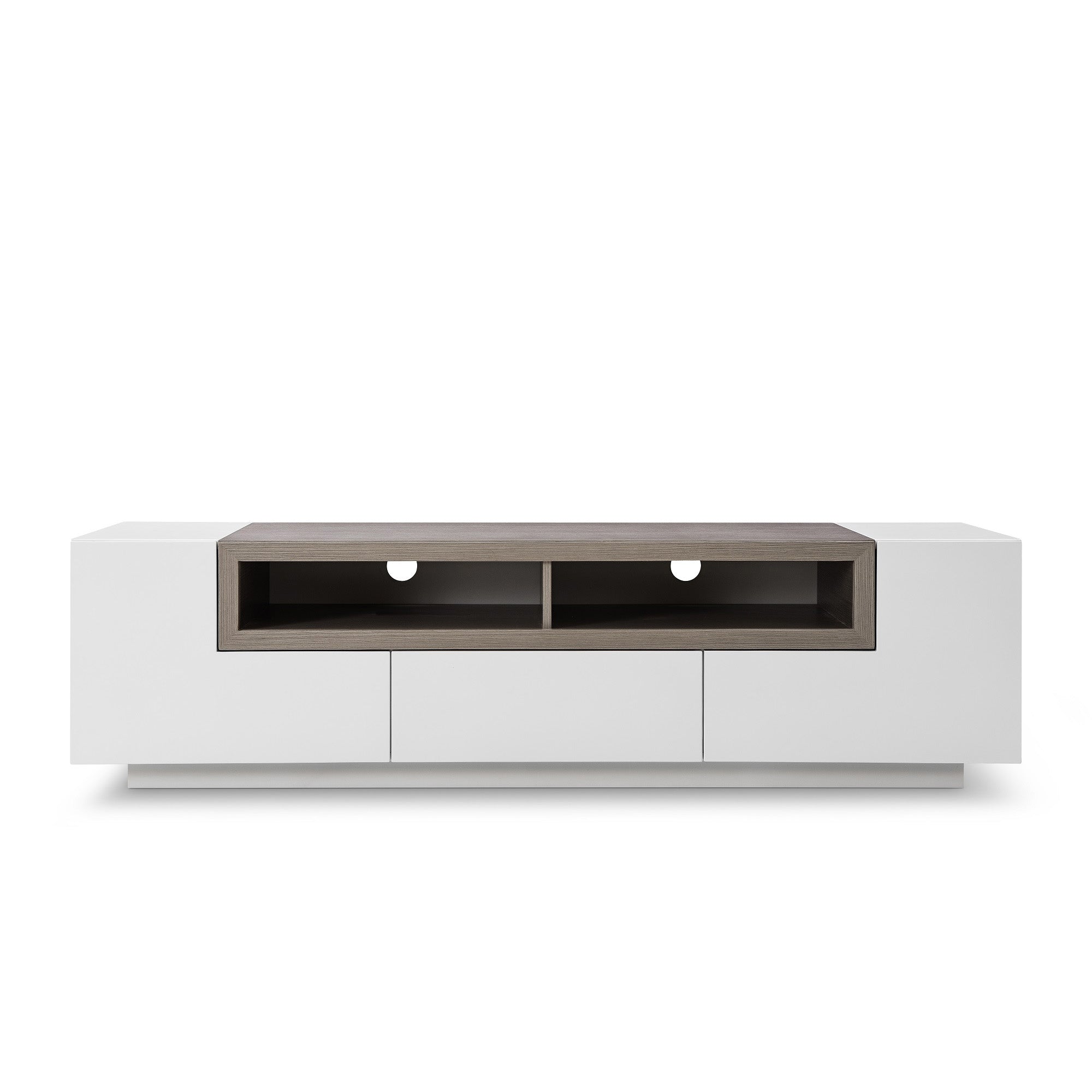 TV002 Modern TV Stand in White Gloss